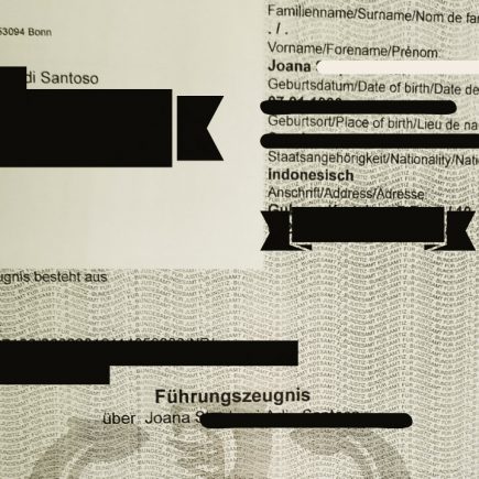 Führungszeugnis